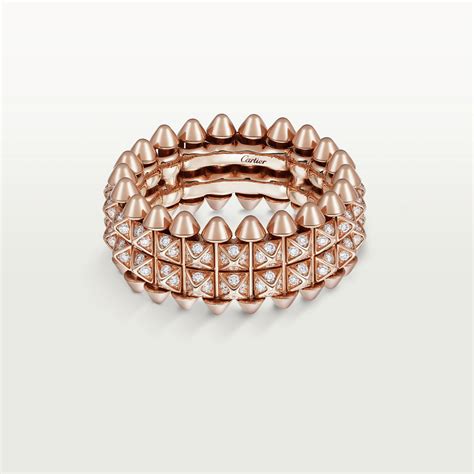 cartier double|cartier rose gold rings.